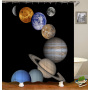 Hot Selling Printed  Many Different Designs 180*180 Bathroom Shower Curtain/