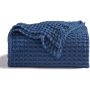 Waffle Plaid Blankets for Bed Sofa Throws Cotton Yarn Towel Blanket for Kids Adult Summer Air Conditioning Quilt Bedspread