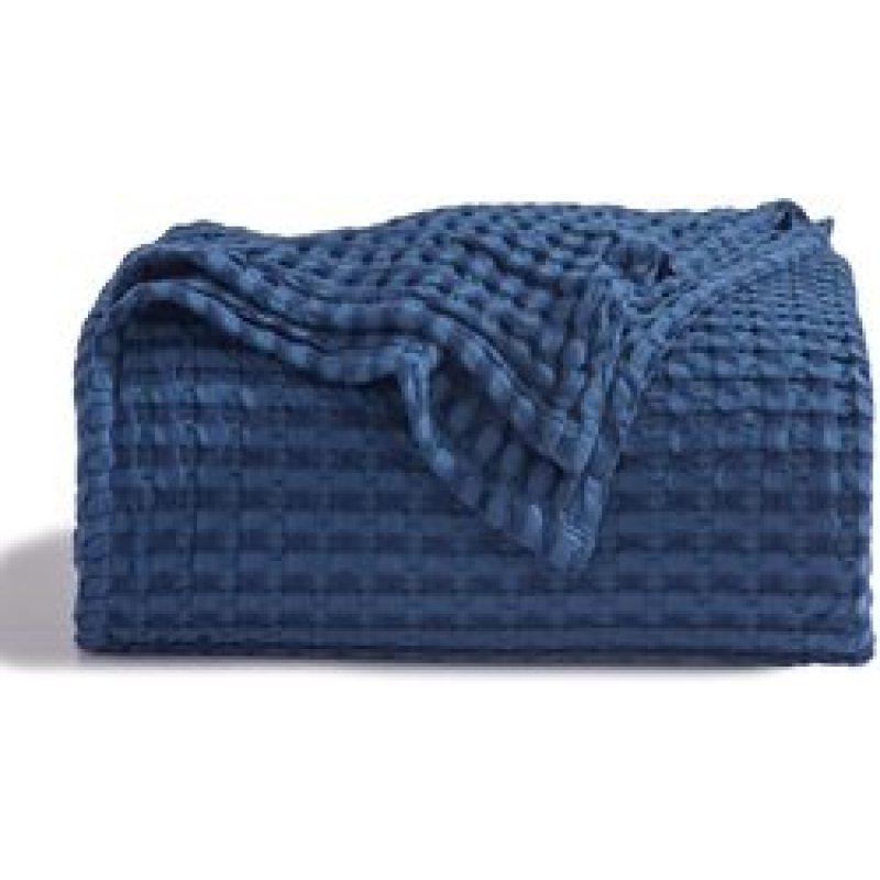 Waffle Plaid Blankets for Bed Sofa Throws Cotton Yarn Towel Blanket for Kids Adult Summer Air Conditioning Quilt Bedspread