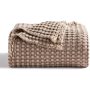 Waffle Plaid Blankets for Bed Sofa Throws Cotton Yarn Towel Blanket for Kids Adult Summer Air Conditioning Quilt Bedspread