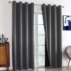 Window plain curtains blackout & curtain blackout liners blackout curtain kids Room thermal insulated bedroom