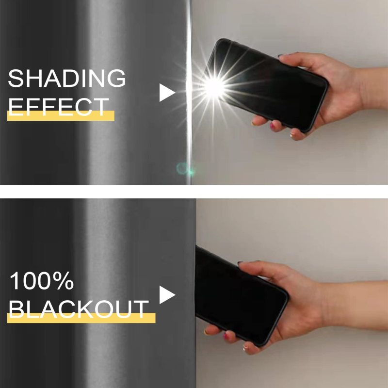 Window plain curtains blackout & curtain blackout liners blackout curtain kids Room thermal insulated bedroom