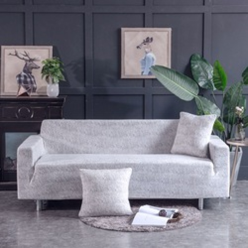 Plant Printed Sofa Cover Modern Style Stretch Slipcover Seat Cover For Couch Sofa 4 3 2 1 Double Seats Stretch With Armrest/