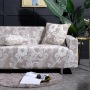 Plant Printed Sofa Cover Modern Style Stretch Slipcover Seat Cover For Couch Sofa 4 3 2 1 Double Seats Stretch With Armrest/