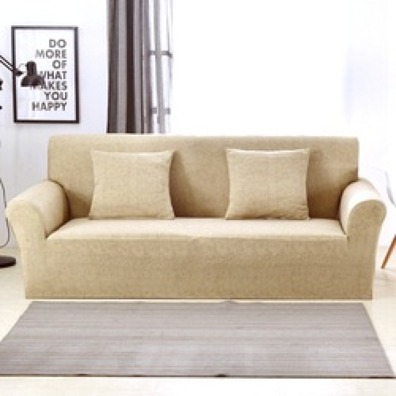 Plant Printed Sofa Cover Modern Style Stretch Slipcover Seat Cover For Couch Sofa 4 3 2 1 Double Seats Stretch With Armrest/