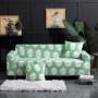 Plant Printed Sofa Cover Modern Style Stretch Slipcover Seat Cover For Couch Sofa 4 3 2 1 Double Seats Stretch With Armrest/