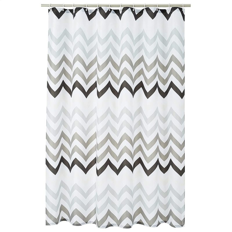 Waterproof Mildew Proof And Moisture Proof Polyester Fabric Printing Bathroom Shower Curtains/