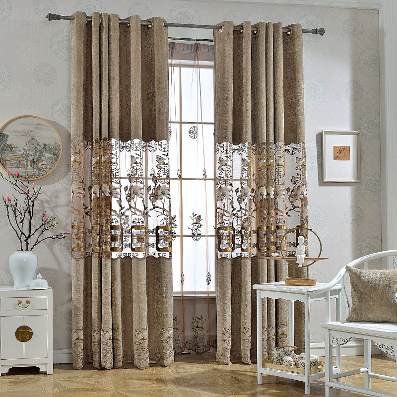 Online Sale Living Room Sets Turkish Curtains Embroidery,European Home Accessories Luxury Curtains Window Curtain Patterns$