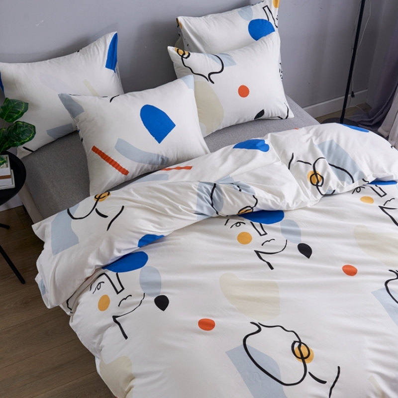 Cheap Print Bedroom Set Bedding, Amazon Top Sell Chinese Bedding Set/