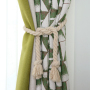 Decorativas Linen Window Curtain Patterns, European Home Accessories Home Window Curtains For Aluminium Windows/