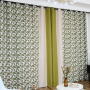 Decorativas Linen Window Curtain Patterns, European Home Accessories Home Window Curtains For Aluminium Windows/