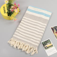 Turkish Beach Towel, Tassel Beach Towels,Soft Towels Cotton Linen Bath Towel*