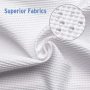 New Cream Waffle Weave Hotel Quality Bathroom 72x72 Inches Shower Curtain, Heavy Duty Fabric Polyester Shower Curtain/