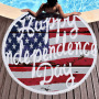 Microfiber National Flag Beach Towel, Beach Towels With Logo Custom Print$