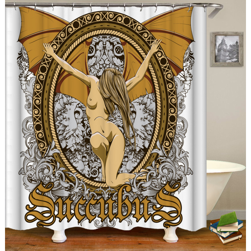 Black Girl Magic 3D Curtain waterproof African Black Woman Girls digital polyester afro girl shower curtain bathroom curtain/