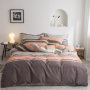 Single Double Bed Custom Print Bedding Set, Autumn And Winter Design Cotton Sanding Bed Sheet Sets/