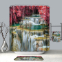 Home Goods 3D Printed Beach Shower Curtain With Hook, 2019 Custom Shower Curtain Children'S Bathroom/
