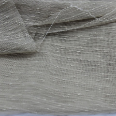 wholesale european hotel 100 polyester sheer Flame Retardant curtain fabric