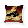 Character Girl Cartoon Cushion Cover Sexy Cactus Cowboy Pillow Case Western,Bolster Latest Design Cushion Cover/