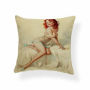 Character Girl Cartoon Cushion Cover Sexy Cactus Cowboy Pillow Case Western,Bolster Latest Design Cushion Cover/