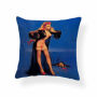 Character Girl Cartoon Cushion Cover Sexy Cactus Cowboy Pillow Case Western,Bolster Latest Design Cushion Cover/