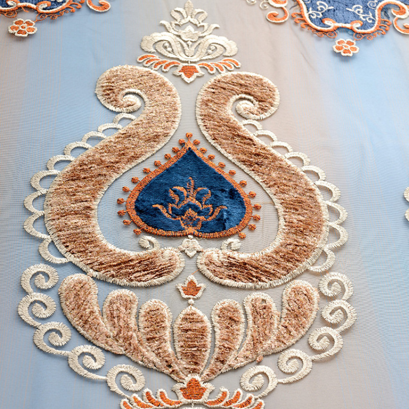 Luxury Fabric Sheer Russian Curtain,New Product Ideas 2019 Livingroom Turkish Curtains%