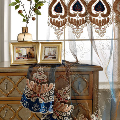 Luxury Fabric Sheer Russian Curtain,New Product Ideas 2019 Livingroom Turkish Curtains%