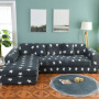 Wholesale Fitted Sofa Cover L Shape Couch, Cheap 3 Seater  Seat Cover For Sofa/