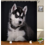 Made In China Custom Design Bath Rug Shower Curtain, Cute Pets Printed Wholesale Waterproof Shower Curtain#