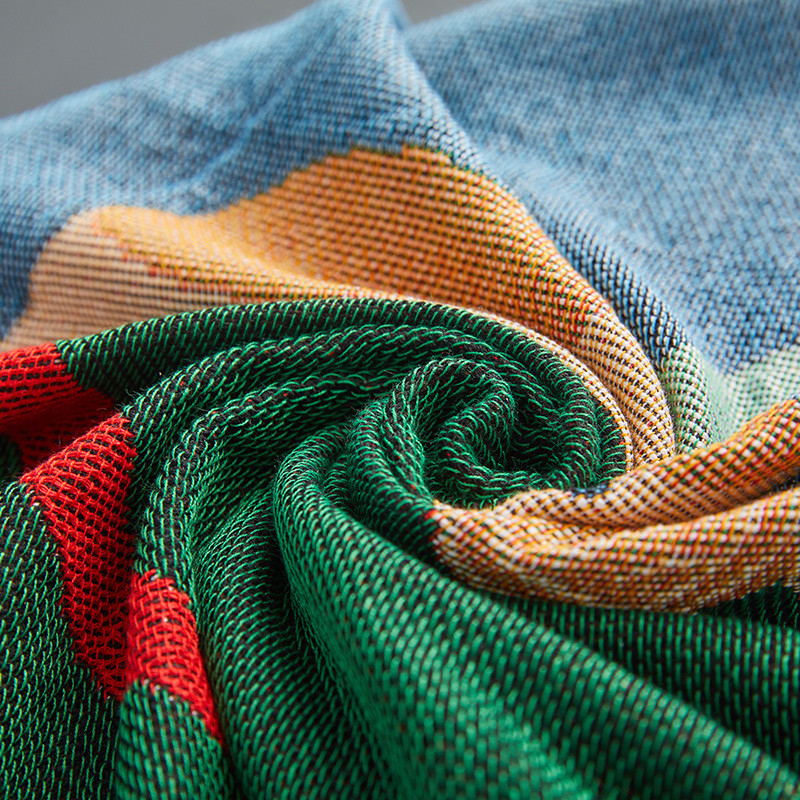 Nordic Cat Party Throw Blanket Multifunction Creative Decorative Slipcover Cobertor Sofa Bed Travel Blankets Blankets For Beds/