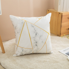 Relax Throw Pillow Cases Wholesale Ins Nordic Wind Pillow,Customized Marble Geometry Super Soft Sofa Pillow Cushion/