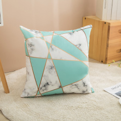 Relax Throw Pillow Cases Wholesale Ins Nordic Wind Pillow,Customized Marble Geometry Super Soft Sofa Pillow Cushion/