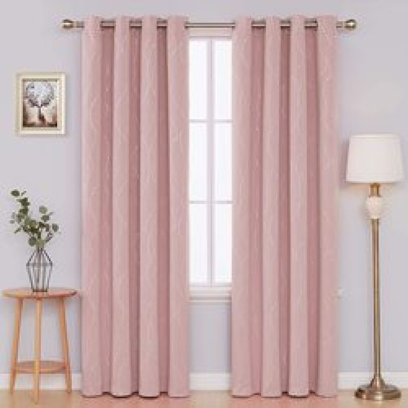 2021 hot products Blackout Curtains, Hot silver Blackout Curtains for Bedroom#