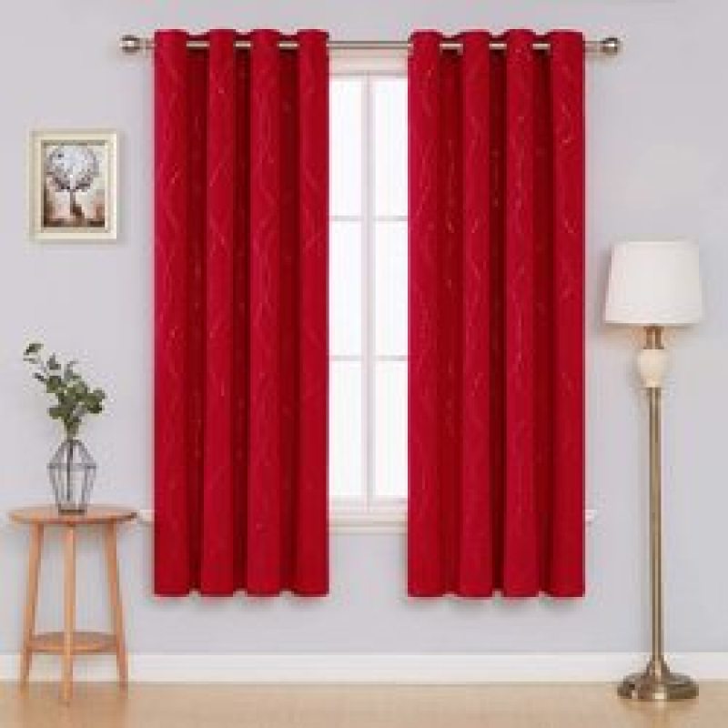 2021 hot products Blackout Curtains, Hot silver Blackout Curtains for Bedroom#