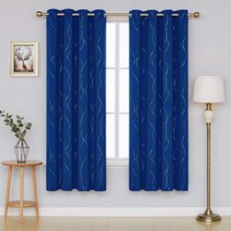 2021 hot products Blackout Curtains, Hot silver Blackout Curtains for Bedroom#