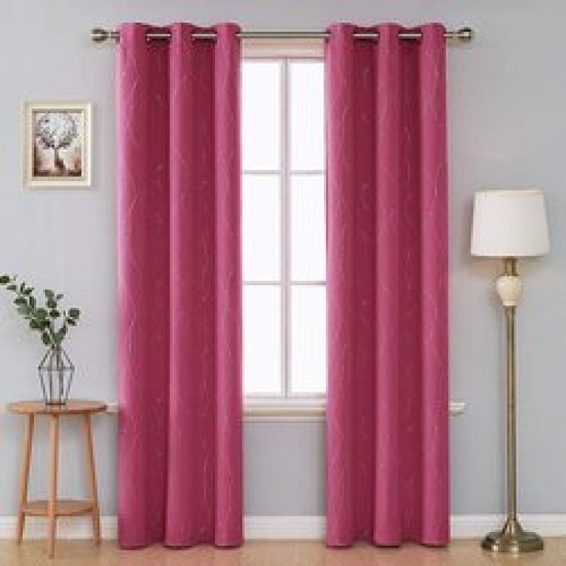 2021 hot products Blackout Curtains, Hot silver Blackout Curtains for Bedroom#