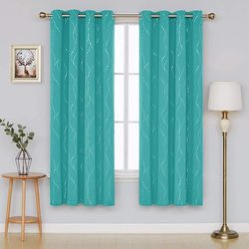 2021 hot products Blackout Curtains, Hot silver Blackout Curtains for Bedroom#