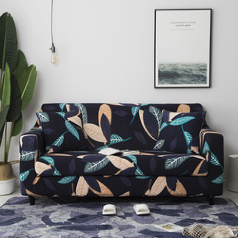 Geometric Stretch Sofa Cover Polyester Elastic Corner Sofa Single /Two/Three/Four-Seat Couch Cover Sofa Covers For Living Room/