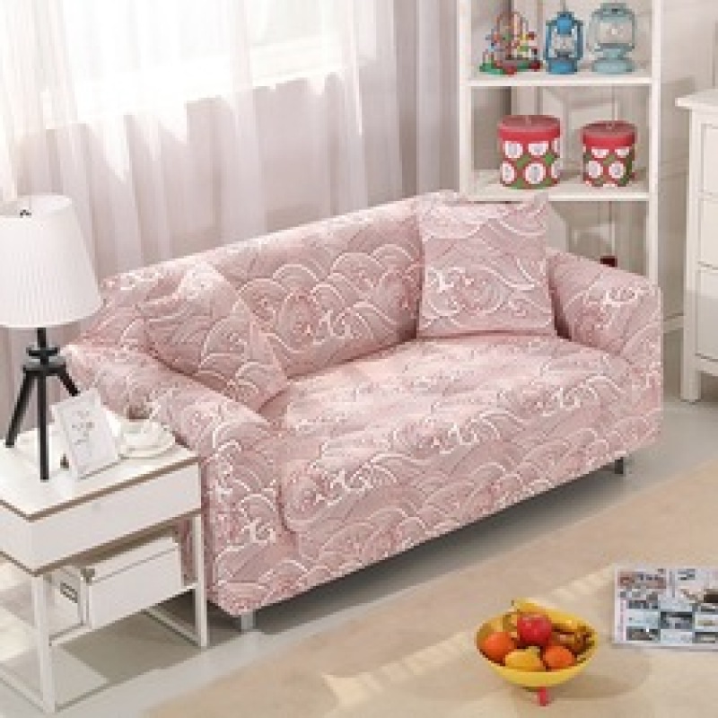 Geometric Stretch Sofa Cover Polyester Elastic Corner Sofa Single /Two/Three/Four-Seat Couch Cover Sofa Covers For Living Room/