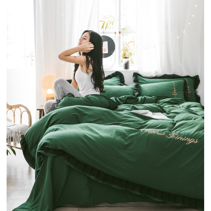 Custom The Best Bedding Sets, Stock Lace Comforter Set Bedding/