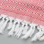 High Quality Turkish Beach Towel, Soft Cotton Polyester Beach Towels for Travel with Tassel#