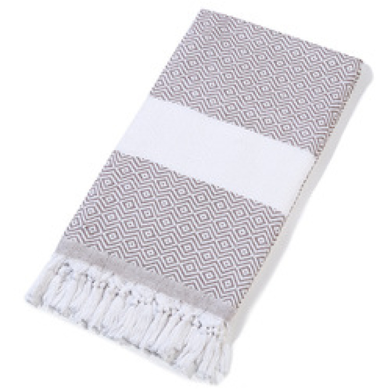 High Quality Turkish Beach Towel, Soft Cotton Polyester Beach Towels for Travel with Tassel#