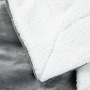 Two-Sided Living Sherpa Blankets, Extra Thick Warm Sofa Blanket / Couch Blanket Made Of Sherpa And Fleece /