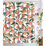 Orange Pattern Print Shower Curtain Bathroom, Cortinas De Ducha/Kid Shower Curtain