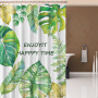 Leaves Shower Curtiain , Shower Curtiain Plant$
