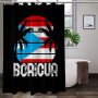 2022 Heavyweight Shower Curtain With Hooks, Designers Waterproof Customized Shower Curtains Set Bathroom