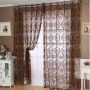 Home textiles 100% Polyester luxury window latest design arab style curtains