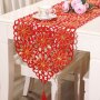 Wholesale Embroidered Farmhouse Floral Table Decorations table mats and runners for Wedding Party Bridal Kitchen Dinning Decor