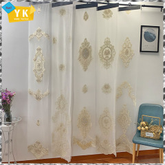 Good Quality Turkish Curtain Cloth, Elegant Embroidery Rideaux/
