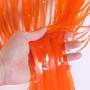 Party Backdrop Decorations Shimmer Curtains Metal Fringe Metallic Silver Curtains 2M Foil Curtain Birthday Wedding Christmas